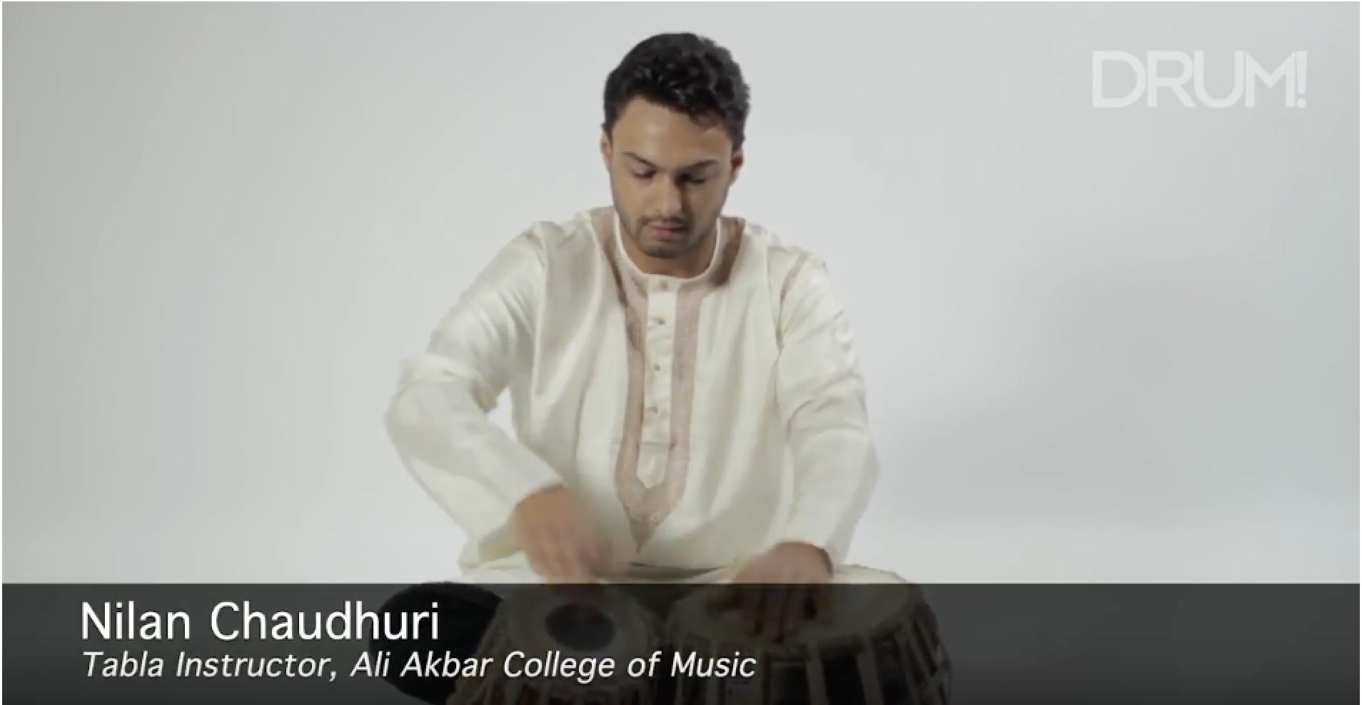 Cover of DRUM! Magazine featuring Nilan Chaudhuri